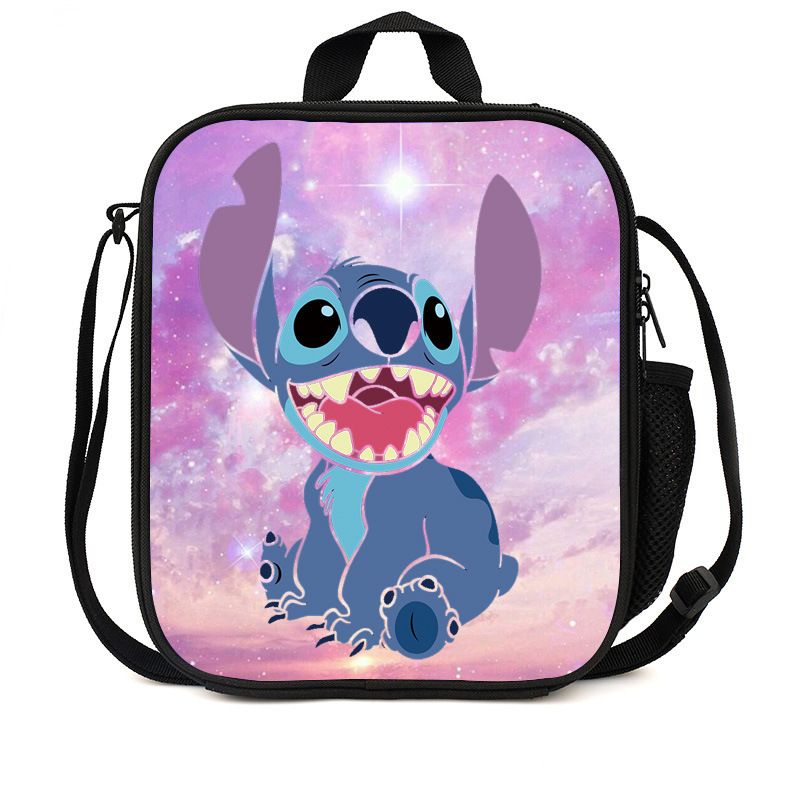 P Shi Dizai lunch bag full-body printed cartoon boys, girls, children, junior high school and primary school children&#039;s ice pack insulation package system.