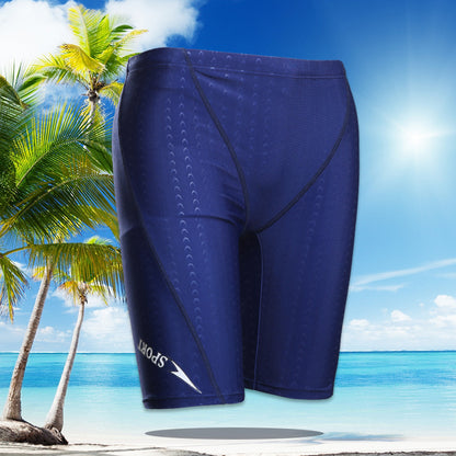 Pantalones de baño para hombre, deportivos europeos y americanos, de secado rápido, profesionales, de talla grande, para adultos, de playa, de una pieza, para envío de 0,18 kg 