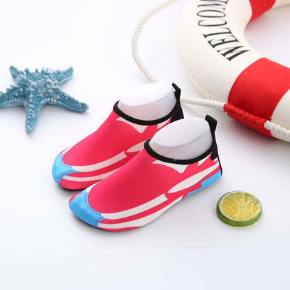 P Beach vacation parent-child amphibious shoes, river tracing snorkeling, non-slip quick-drying swimming shoes, indoor floor sneakers