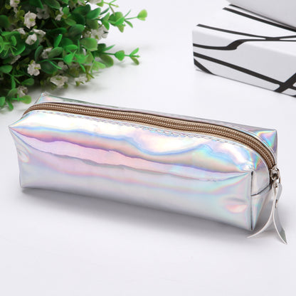 A high-capacity and powerful high-value stationery box with A ins, dirt resistant pencil case, minimalist style laser pencil case for elementary school students