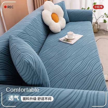 P anti-cat scratch sofa cover all-inclusive universal cover all seasons universal lazy one-piece elastic full cover sofa cover dust-proof