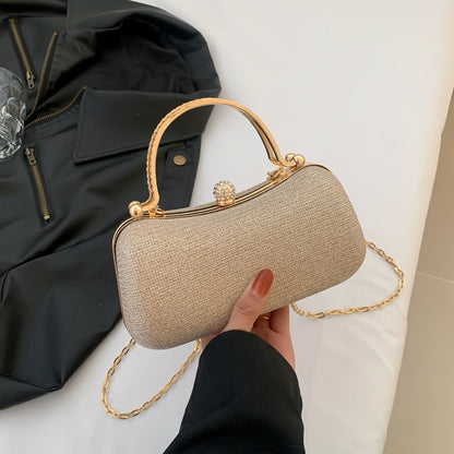 A 2024 spring new foreign casual shoulder bag bag crossbody bag simple and fashionable this year's popular women's handbag