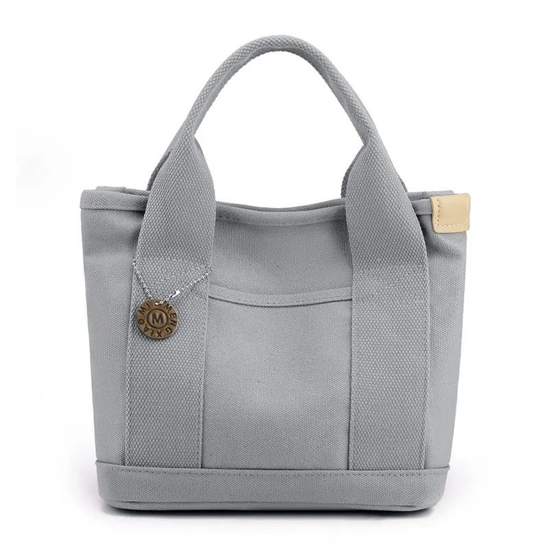 Bolso de mano de lona millelay japonés, bolso pequeño para mujer, 0,35 kg 