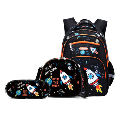 Mochilas escolares de comercio exterior, estudiantes de primaria, niños, unicornios, mochilas para tercero a sexto grado, mochilas ultraligeras para niños y mujeres, venta al por mayor 