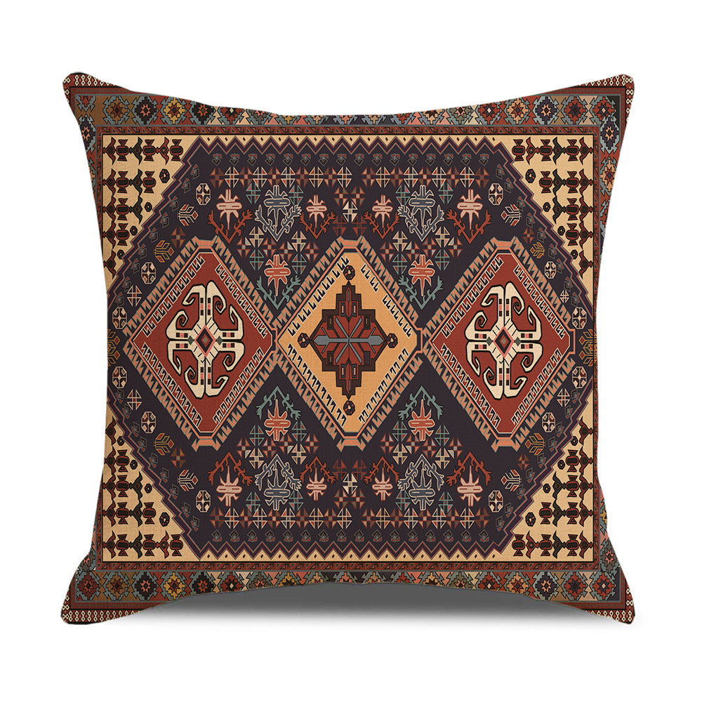 A cross-border new Turkish retro European linen pillow cover Amazon Home Products Decorative Pillow Cover Pillow Pillow