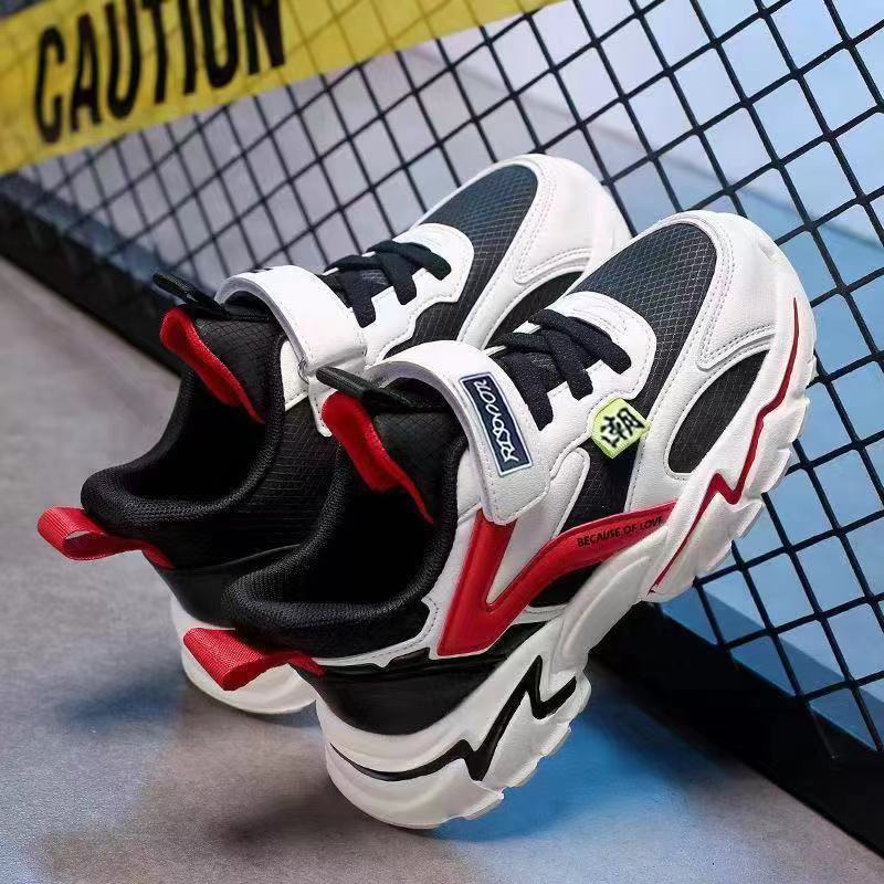 Middle-aged and older boys new 2023 spring and autumn children's shoes running shoes mesh children's shoes casual shoes boys' sports shoes