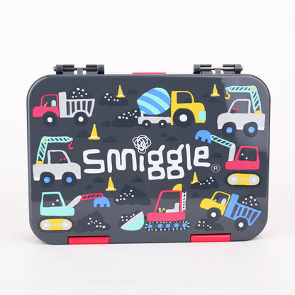 Lonchera australiana Smiggle, lonchera de gran capacidad, caja de fruta para estudiantes