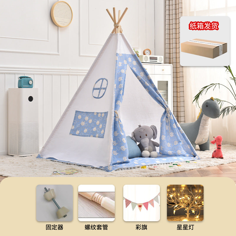 A little flying goose children's tent boys and girls play house small house kindergarten activities foldable tent small tent