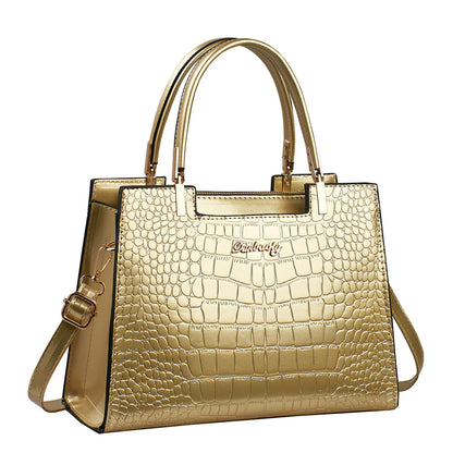 A women's bag 2024 new versatile high-end women's atmospheric bag mother's shoulder handbag