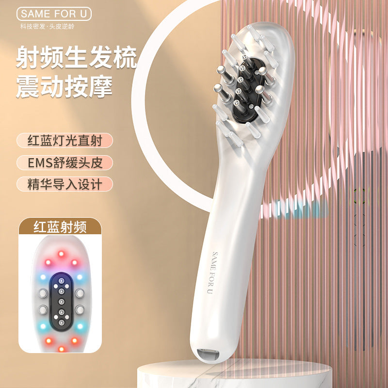 A: Factory direct sales anti-hair loss comb, microcurrent massage comb, medicated comb, medicine comb, guide, hair care, healthy hair development, hair comb, phototherapy