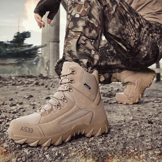 Botas militares Jinjiang, botas de combate de caña alta de talla grande para hombre, botas tácticas cálidas de terciopelo, zapatos de senderismo al aire libre de invierno para hombre, zapatos de algodón, 1 kg 