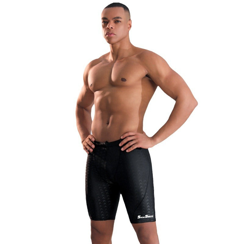 Bañador de piel de tiburón de imitación para hombre popular Bañadores de secado rápido para hombre, gafas de natación, ropa deportiva para correr, equipo de natación, 0,5 kg 