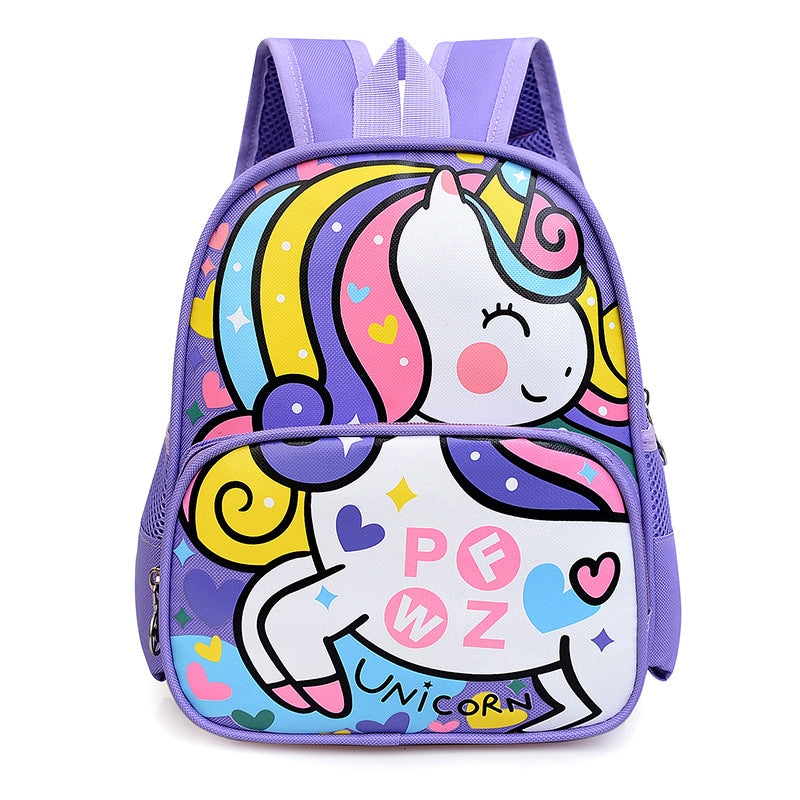 A car children's backpack, new Korean version, stylish backpack for travel, simple and fashionable, kindergarten boys and girls backpack