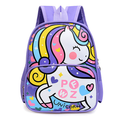 A car children's backpack, new Korean version, stylish backpack for travel, simple and fashionable, kindergarten boys and girls backpack