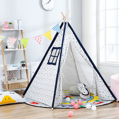 A Indian Tent Children's Indoor Small Tent Outdoor Camping Princess Castle Play House Toy House