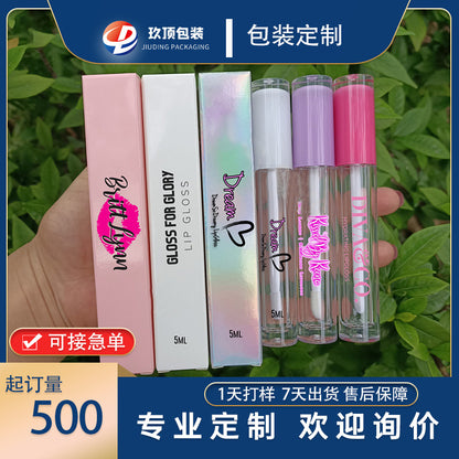 A source manufacturer customized cosmetics packaging box, eyebrow pencil box, perfume box, silver card carton, laser card carton MOQ: 2000PIECE