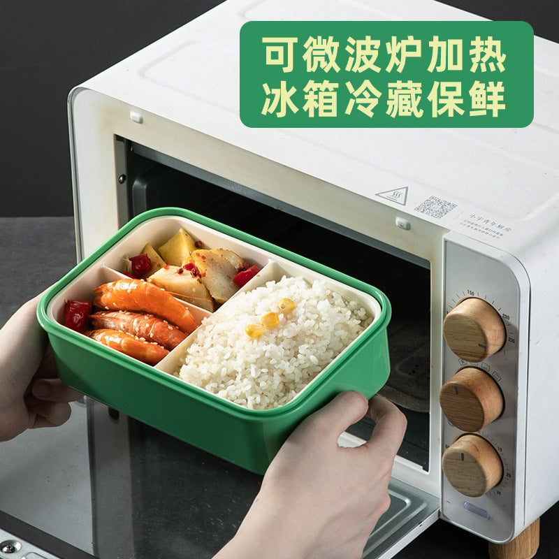 A Qijia Amazon Cross border Student Divided Bento Box Children's Fruit Meal Box Office Workers Microwave Heating Meal Box