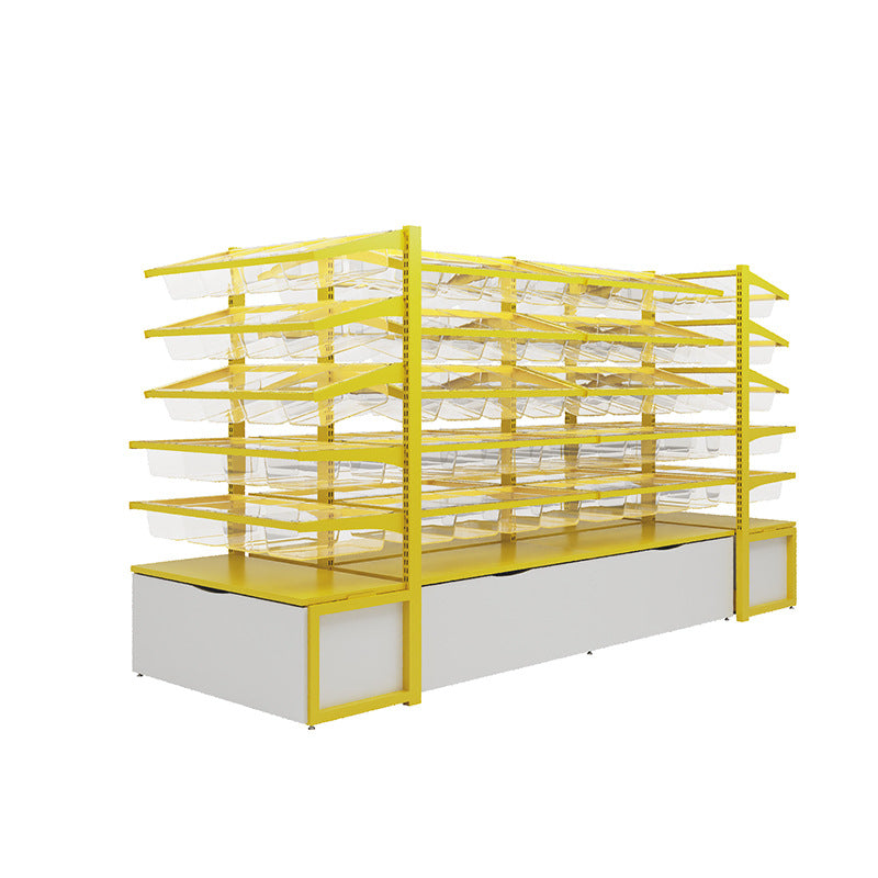 A Snack Display Shelf Wholesale Bulk Snacks Biscuits Candy Shelf Supermarket Shelf Snacks Busy Bulk Snack Shelf