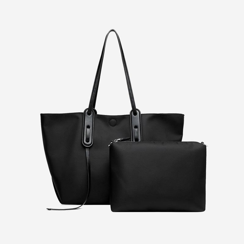 Bolso de mano, bolso para madre, bolso de mujer, bolso de hombro portátil de gran capacidad, lona 