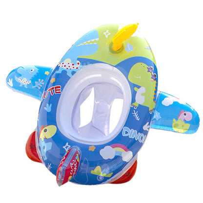 Large padded car horn boat steering wheel cross-border covered swimming ring infant swimming seat