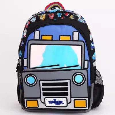 Mochila australiana Smiggle para estudiantes de primaria, mochila de tamaño mediano con peso reducido y mochila ultraligera. 