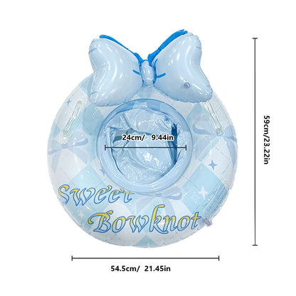 A internet celebrity with water gun airplane seat circle, children's swimming circle, cute cartoon baby water seat circle, inflatable swimming circle