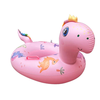 A Water Seat Ring Children's Swimming Seat Ring Animal Pattern 17 Patterns to Choose from 0-5-year-old Baby Seat Ring