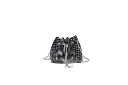 women's bag ins  bright diamond shoulder  cross bag hundred with bucket bag