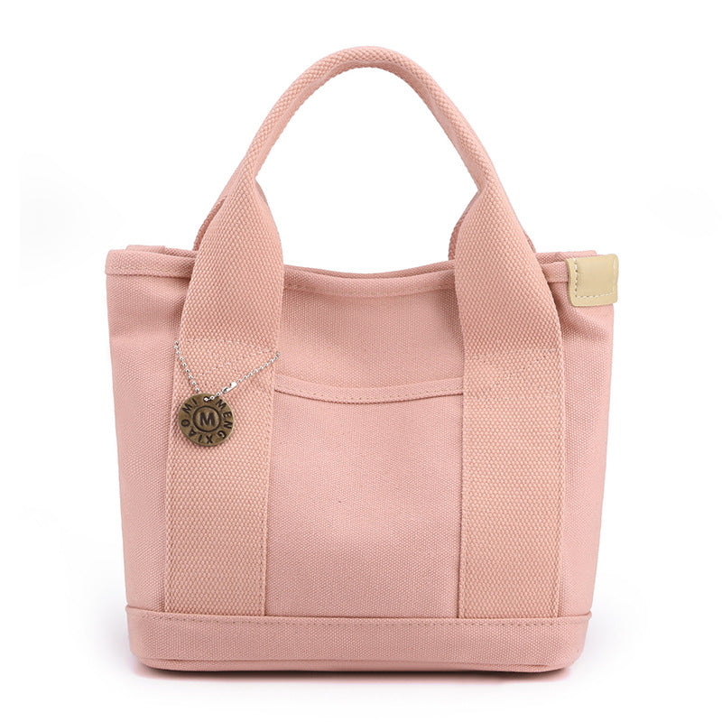 Bolso de mano de lona millelay japonés, bolso pequeño para mujer, 0,35 kg 