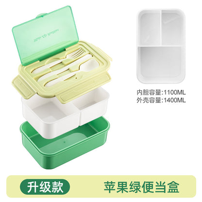 A Qijia Amazon Cross border Student Divided Bento Box Children's Fruit Meal Box Office Workers Microwave Heating Meal Box