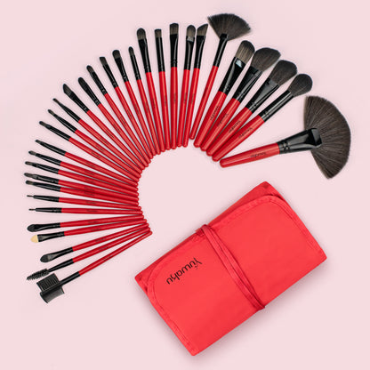 A foreign trade selling 32 makeup brush set full set of foundation brush powder brush blush brush eye shadow brush makeup tool 0.3KG