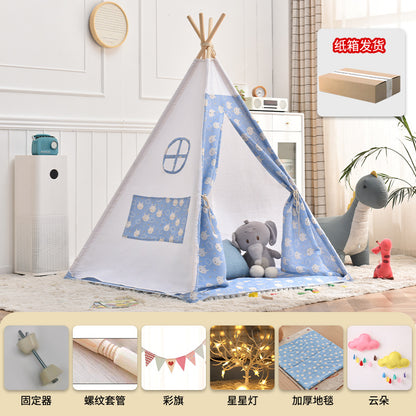 A little flying goose children's tent boys and girls play house small house kindergarten activities foldable tent small tent