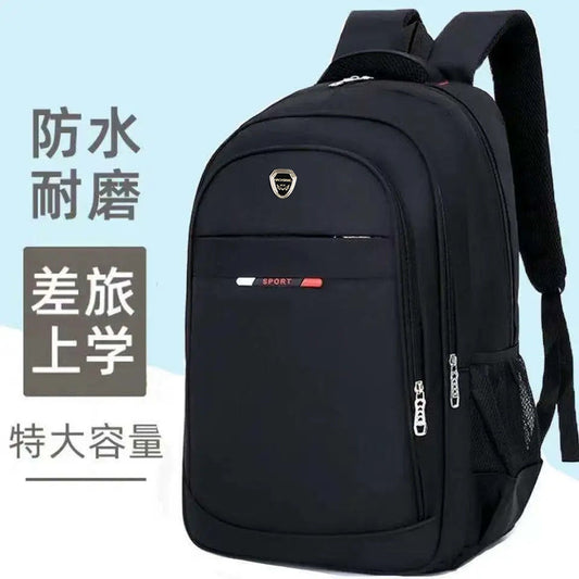 Mochila de gran capacidad para hombre, para escuela secundaria, preparatoria, universidad, mochila reforzada, duradera, para viajes al aire libre, mochila para computadora 