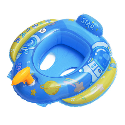 A: Children's baby swimming ring, sitting ring, thickened steering wheel, cartoon infants, armpit ring, seat ring, floating ring, 0-3-6 years old