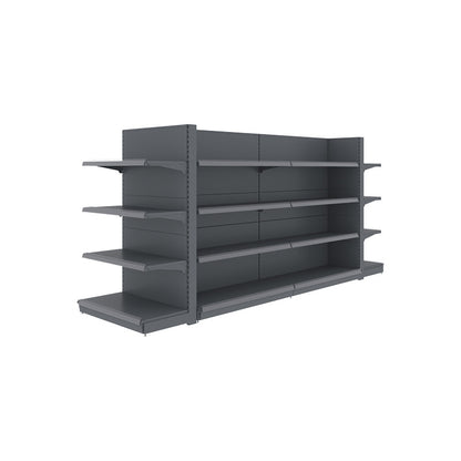 A Convenience store shelves Supermarket shelves Display shelves All-iron multi-layer snack shelves Double-sided mid-island laminate Container wholesale