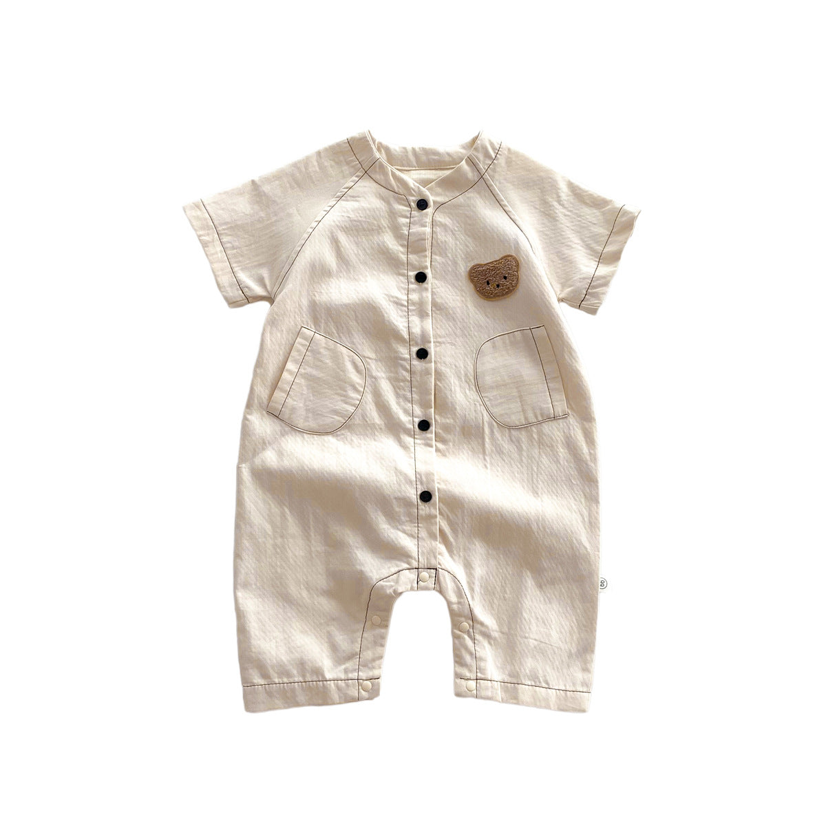 A children's clothing spot baby one-piece ins Korean version of the newborn boy baby cotton bag fart one-piece clothes out of summer