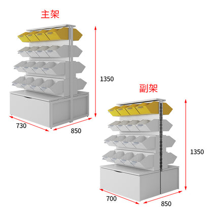 A Snack Display Shelf Wholesale Bulk Snacks Biscuits Candy Shelf Supermarket Shelf Snacks Busy Bulk Snack Shelf