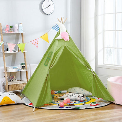 A Indian Tent Children's Indoor Small Tent Outdoor Camping Princess Castle Play House Toy House