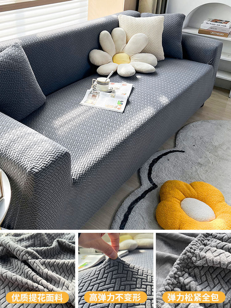 A Thickened sofa cover All-inclusive~ Can set Four seasons sofa cushion Living room general elastic cover cloth Sofa cover spot wholesale