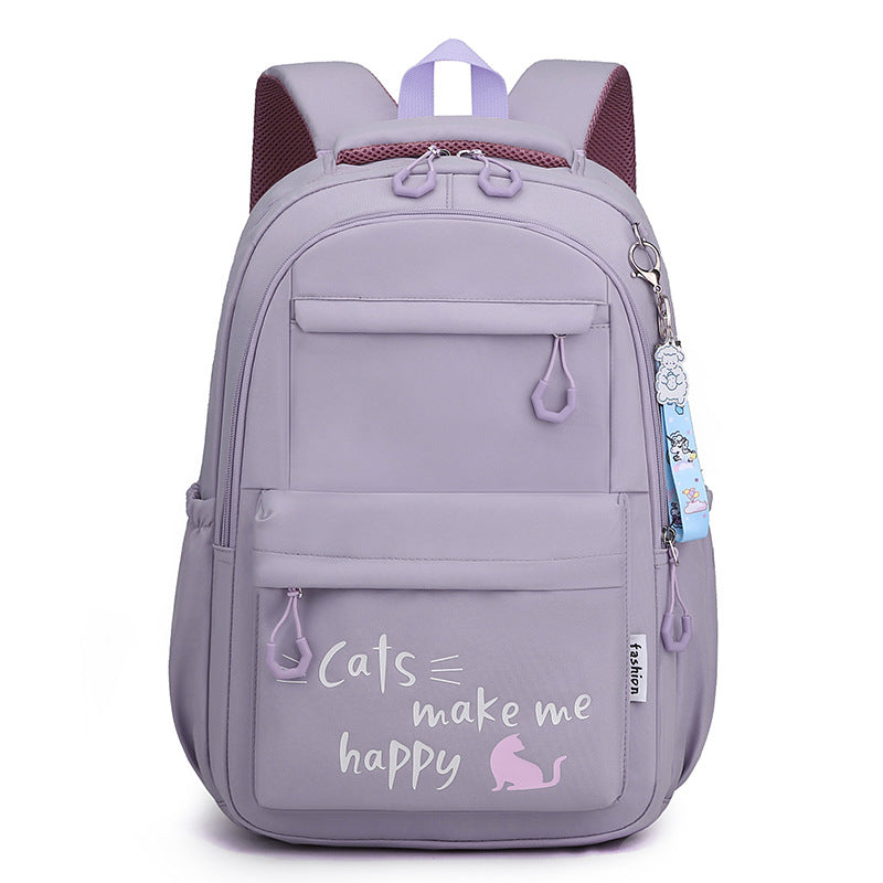 Mochila para estudiantes de primaria para reducir la carga de los grados tercero y sexto, niñas de secundaria, mochilas para niños, sistema forestal, mochilas escolares versátiles, nuevos estilos 