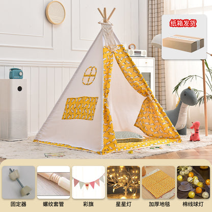 A little flying goose children's tent boys and girls play house small house kindergarten activities foldable tent small tent