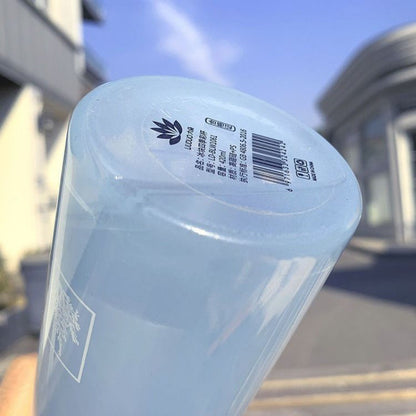 Una taza para beber de alta temperatura linda versión coreana de colegiala de Harajuku con gradiente simple de celebridad de Internet de vidrio de borosilicato alto 