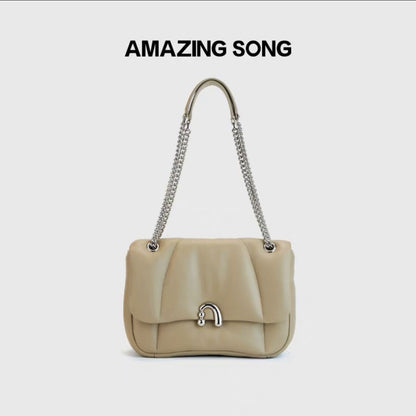 A35Sheepskin Premium Feeling Shoulder Crossbody Bag