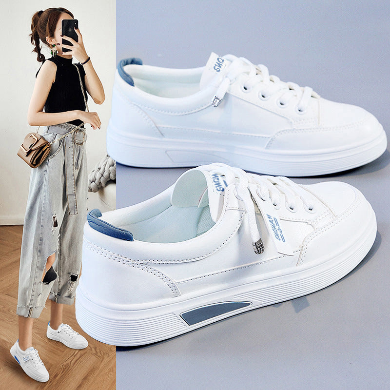 K1001 small white shoes shoes student casual shoes running shoes  0.8kg