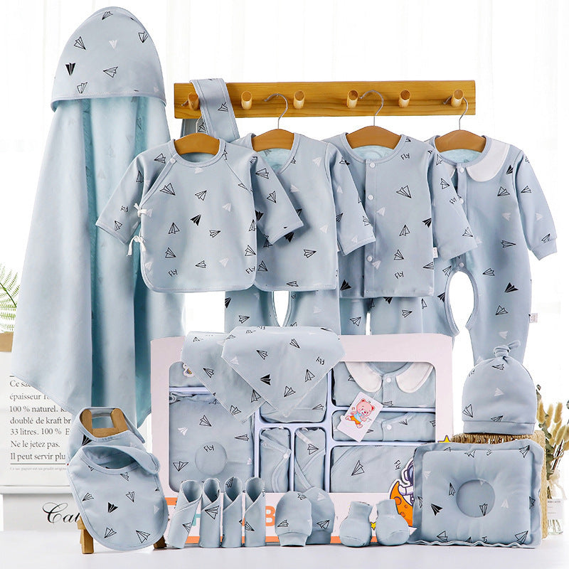 Baby clothing gift box, newborn set, boys and girls, autumn and winter supplies, full moon, hundred day gift wholesale, 1.5kg