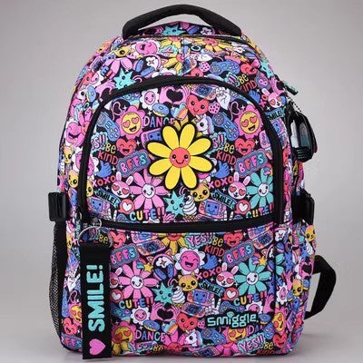 A Australia smiggle schoolbag student schoolbag primary and secondary school students&#039; backpacks outdoor leisure bags shoulder bags