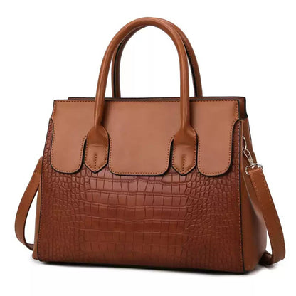 Un nuevo bolso de gran capacidad para madre e hijo de estilo transfronterizo, conjunto de tres piezas estilo retro europeo y americano, bolso de mujer, bolso de mano cruzado de un solo hombro