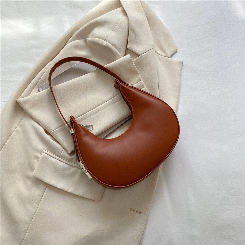 A French niche bag women's 2024 summer popular new trendy and versatile high-end texture fashion shoulder bag underarm bag