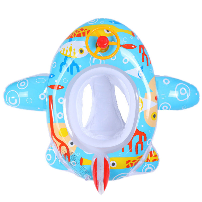 A: Children's baby swimming ring, sitting ring, thickened steering wheel, cartoon infants, armpit ring, seat ring, floating ring, 0-3-6 years old