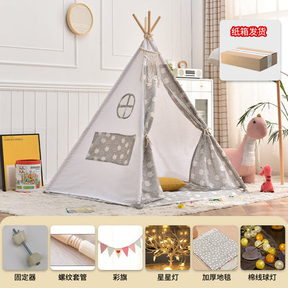 A little flying goose children's tent boys and girls play house small house kindergarten activities foldable tent small tent